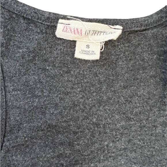 ZENANA OUTFITTERS Charcoal Grey T Back Racerback Stretch Basic Tank Top S - Picture 7 of 8